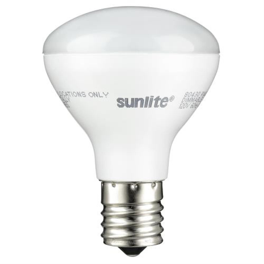 Bulb Base R14 SUNLITE 4w R14 LED E17 Base 2700k Light bulb - 25w Equivalent – BulbAmerica