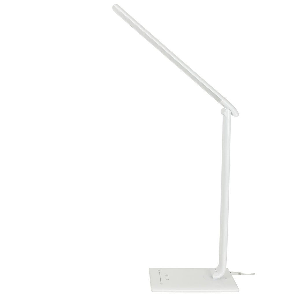 SUNLITE 80665-SU LED Desk Lamps with USB White Dimmable
