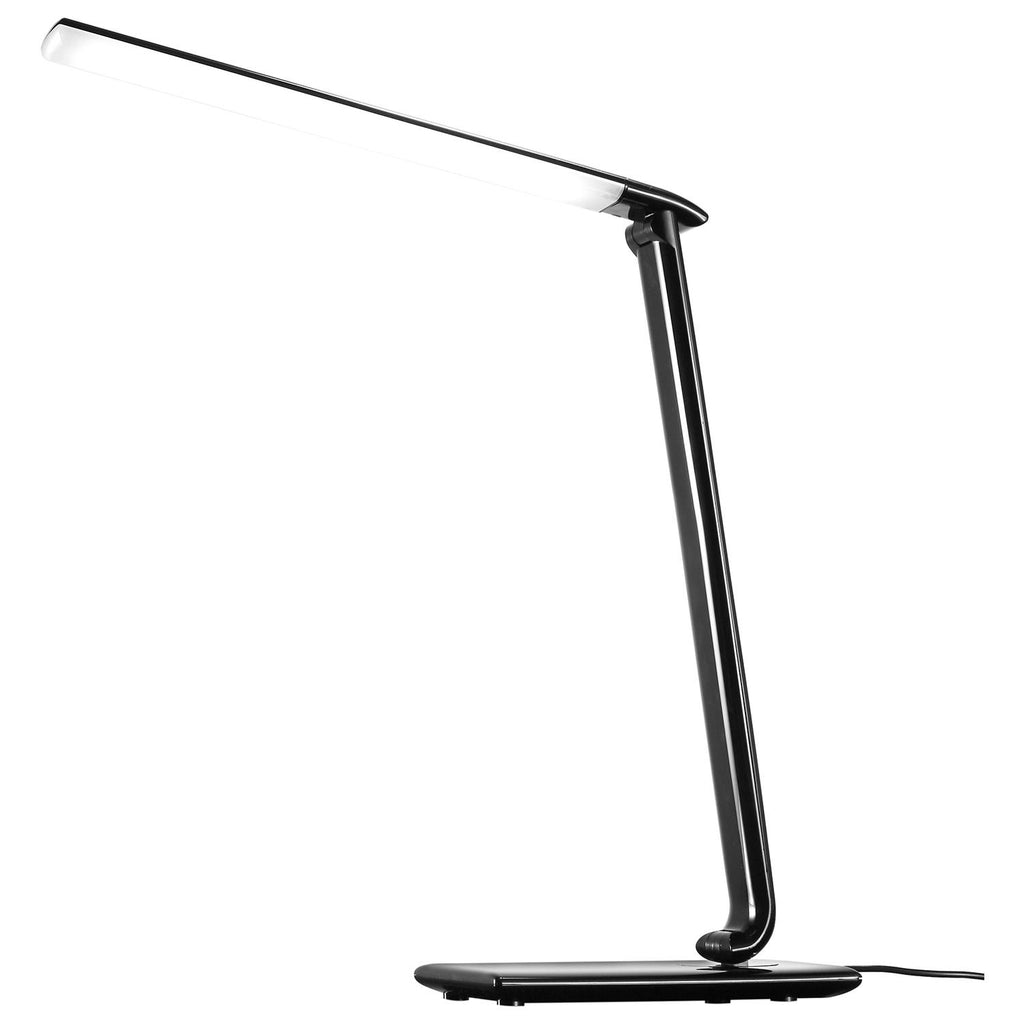 Sunlite 80666-SU LED Desk Lamps with USB Black Dimmable