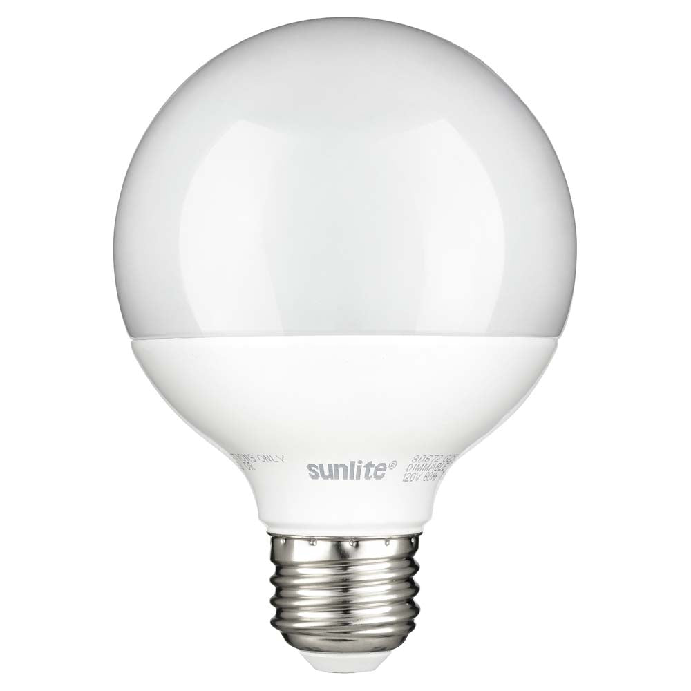 Sunlite LED G25 Globe Light Bulb 7w E26 Medium 4000K - Cool White