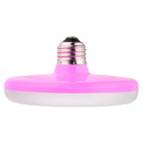 BulbAmerica LED 11 Watts Pink UFO Pendant Fixture 3000K Warm White Light Bulb