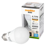 Sunlite 80820-SU LED A19 Household 12w Light Bulbs Warm White 3000K