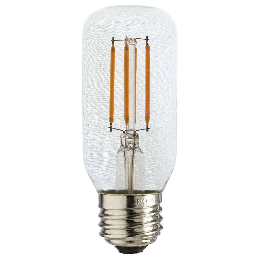 BulbAmerica 39324 3w LED Filament T12 Tube Light Bulb Dimmable 2700K Warm White