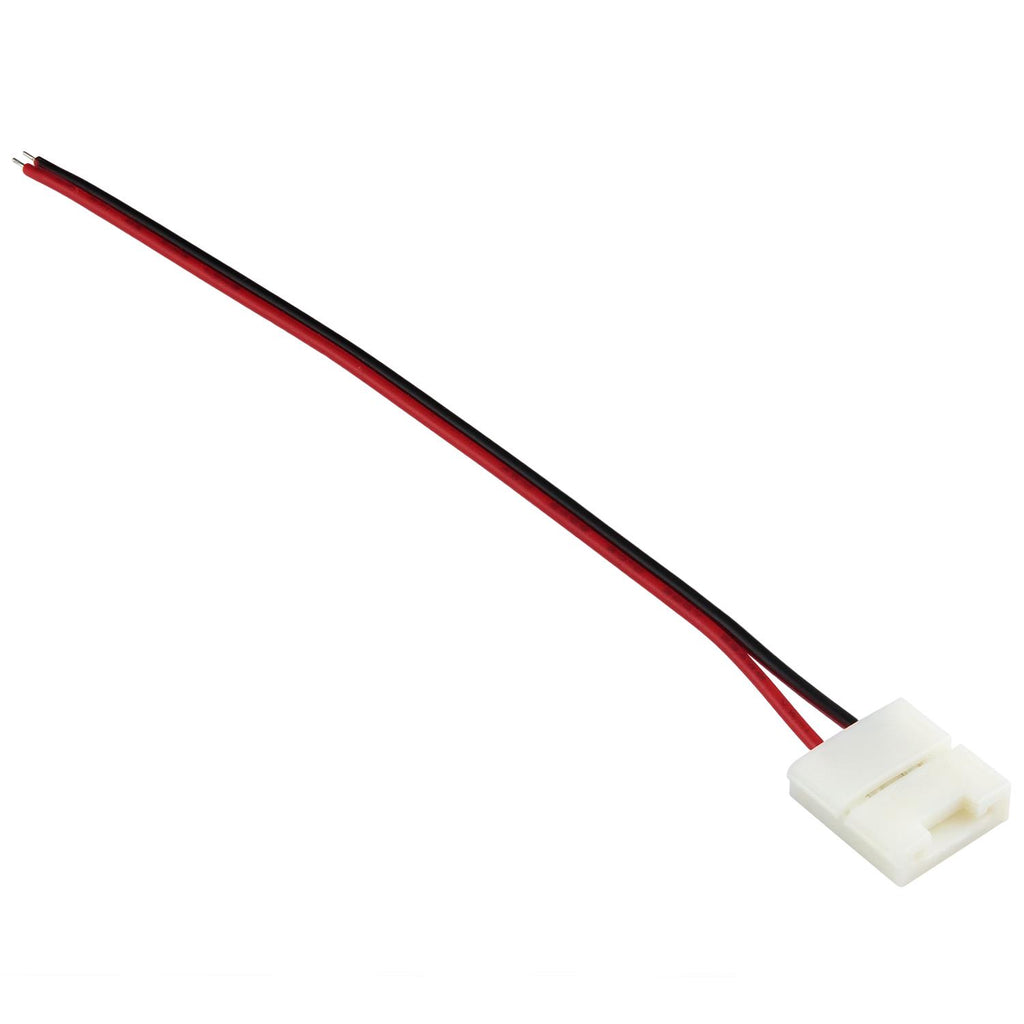 SUNLITE 80979-SU Single Pigtail Connector, One end coupled 2 pin connector, 10MM