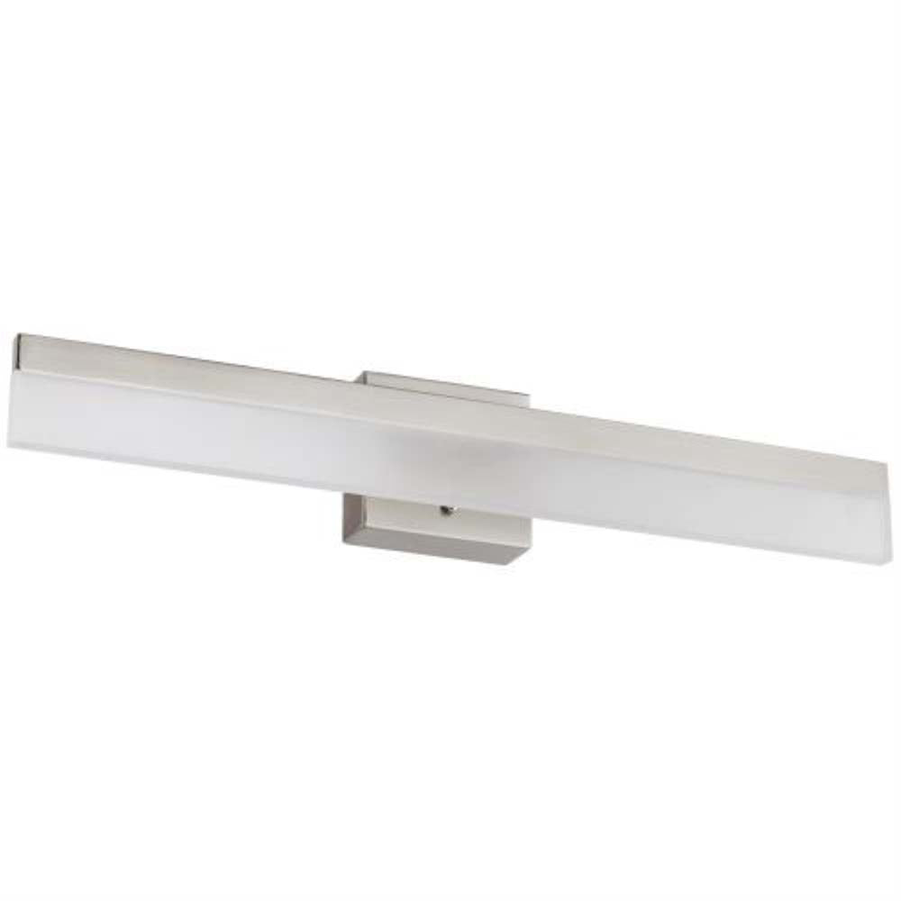 Sunlite 18-in 20w Brushed Nickel Finish LED Linear Bar Vanity light Fixture