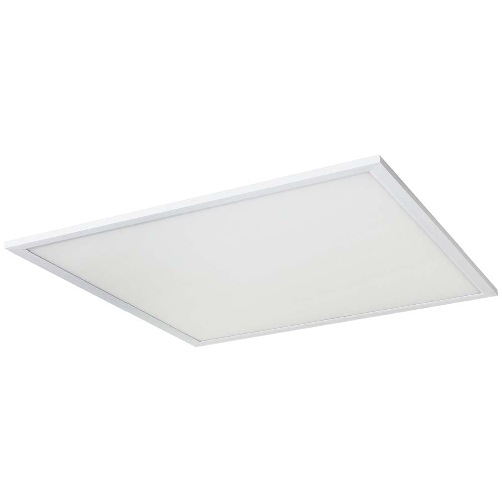 Sunlite LED Flat Panel Fixture Dimmable Surface Mount - White - Flat Panel