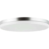 Sunlite 10-in 15w Round LED Solid Band Fixture CCT Tunable White Finish