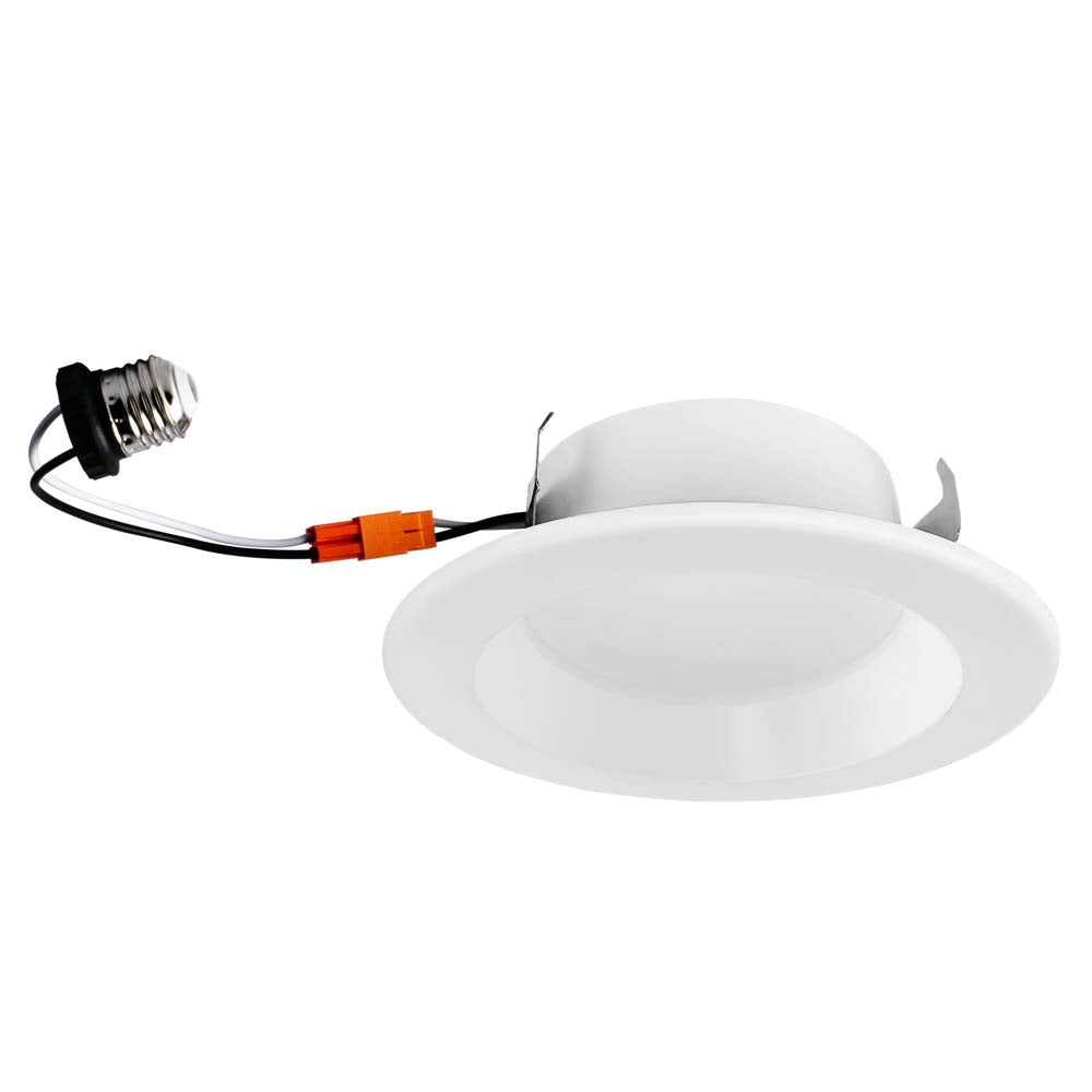 Sunlite 4-in 10w CCT Tunable LED Smooth Recessed Downlight Retrofit Fixture