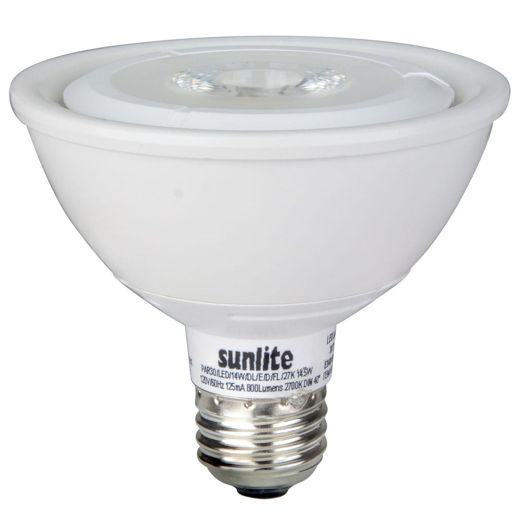 SUNLITE 88054-SU LED PAR30 Reflector Outdoor Series 14.5w Light Bulb Warm White