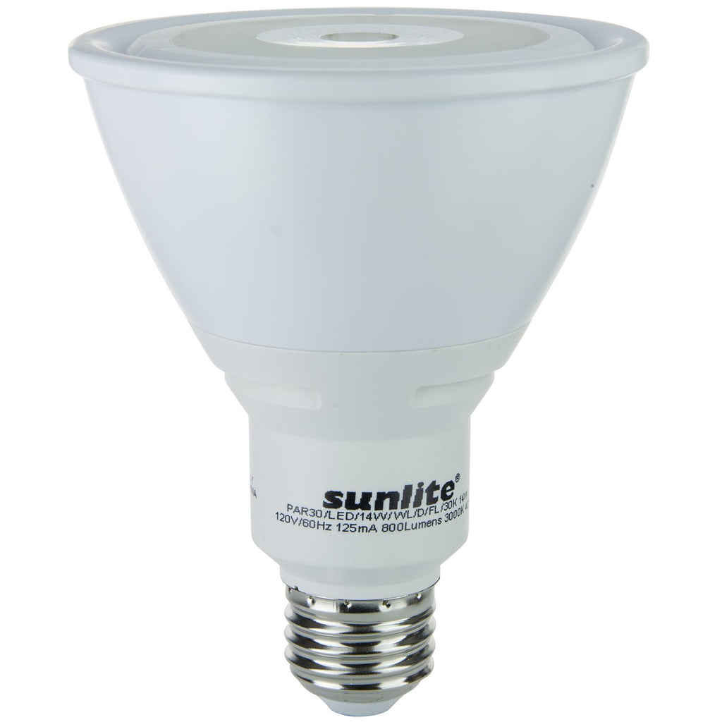 SUNLITE 88057-SU LED PAR30 Reflector Outdoor Series 14w Light Bulb Warm White