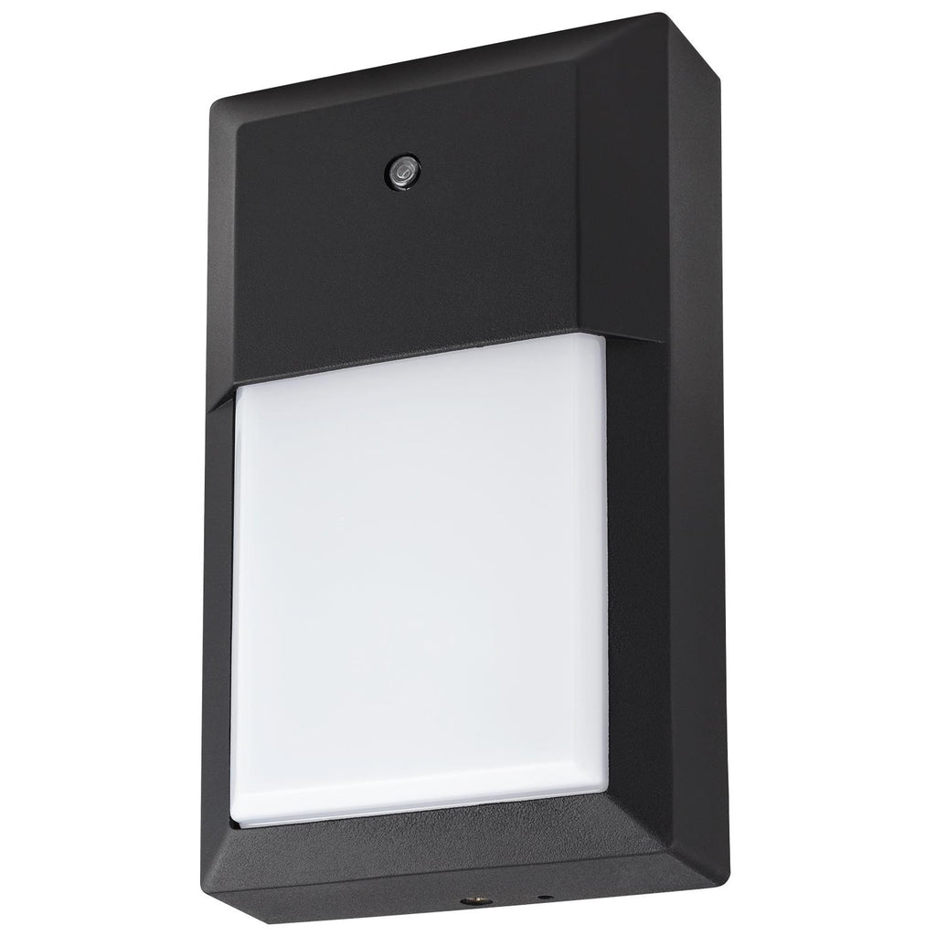 Sunlite LED Slim Wall Pack Outdoor Fixture Built-in Photocell 50K - Super White