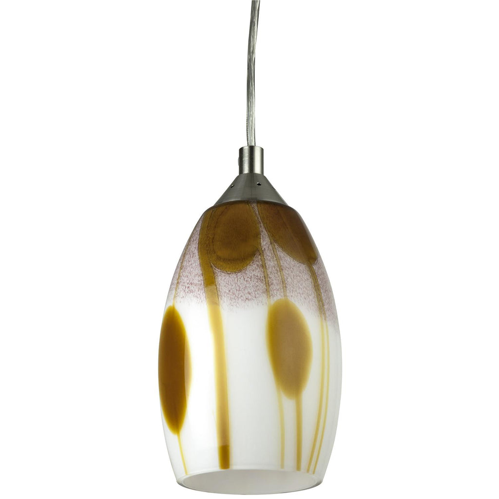 SUNLITE 9W Amsterdam Style LED Glass Decorative Pendants Light - 3000K