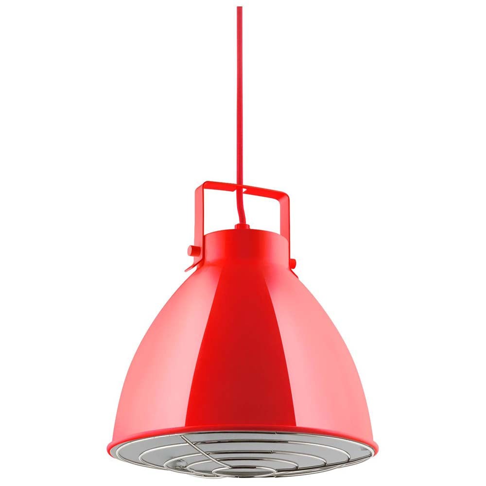 Sunlite 88756-SU Canopy Incandescent Zed Colored Pendant Fixture Red