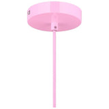 SUNLITE 88763-SU E26 Nova Pink Pendant Light Fixture - BulbAmerica