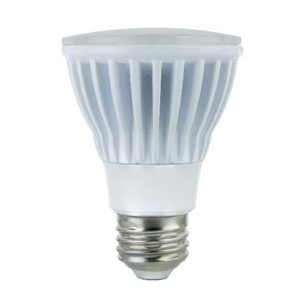 Sunlite 8w 120v PAR20 5000k Cool White WFL100 Dimmable LED Light Bulb