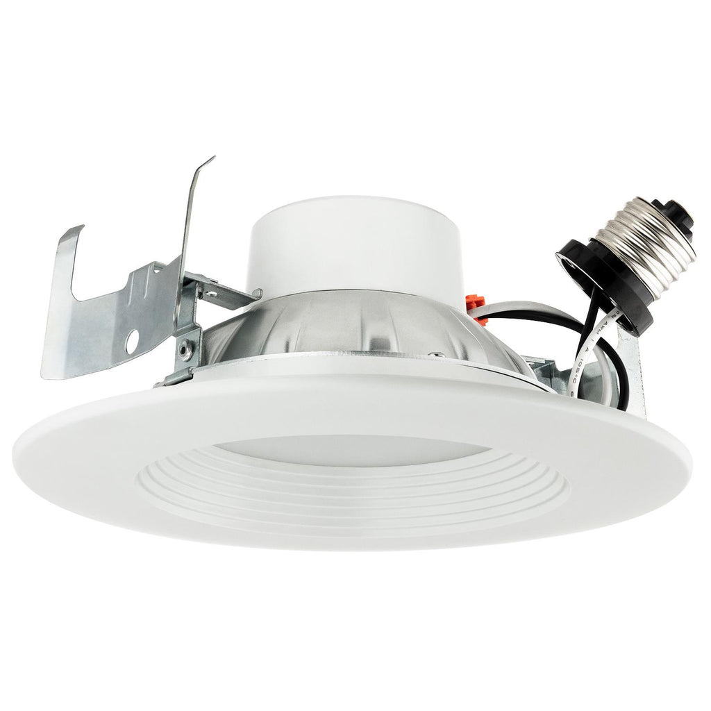 Sunlite 5-6 inch 18W LED 4000K Cool White Recessed Retrofit Downlight, Dimmable