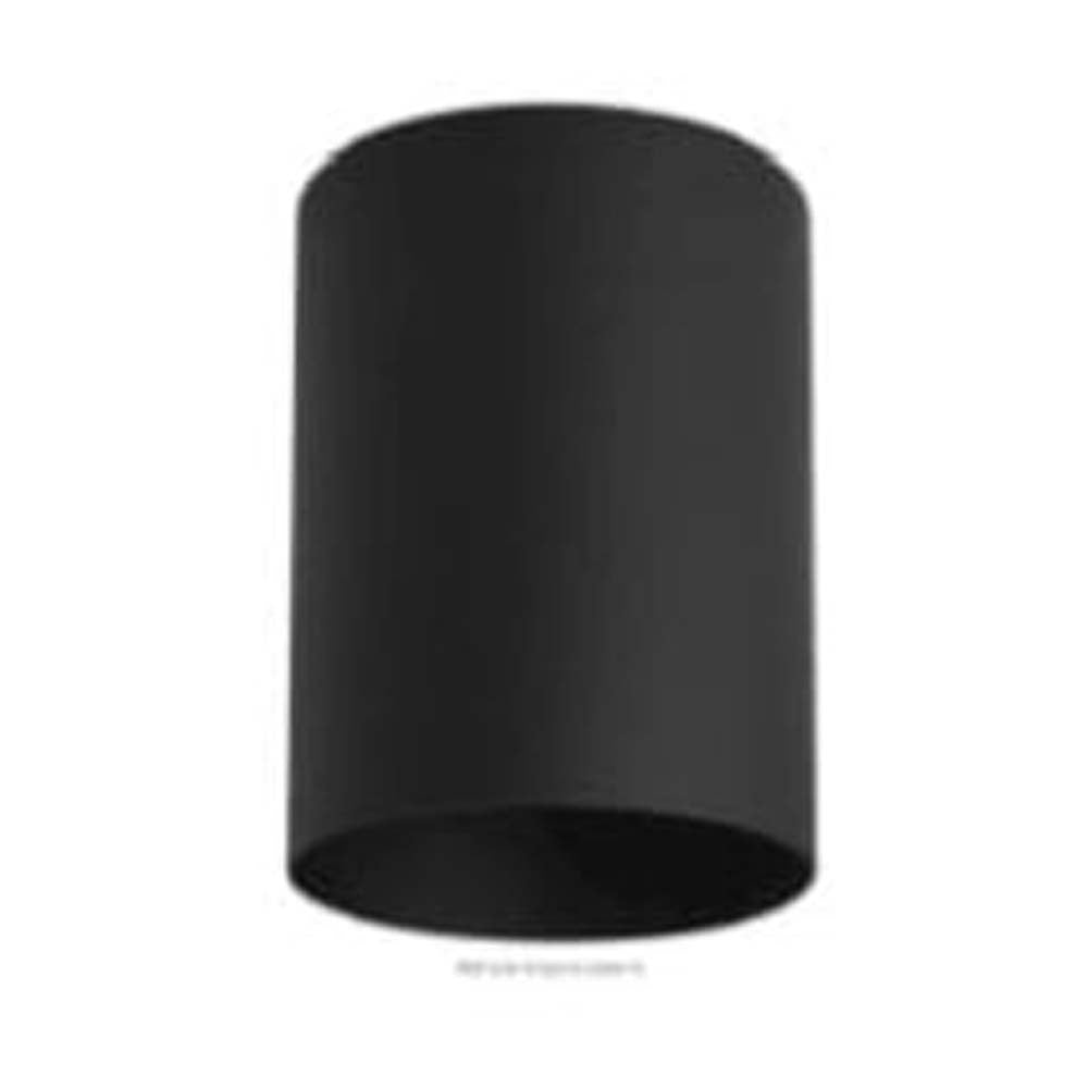 Sunlite 60w Black Medium E26 Base finish Modern Cylinder Flush Mount fixtures