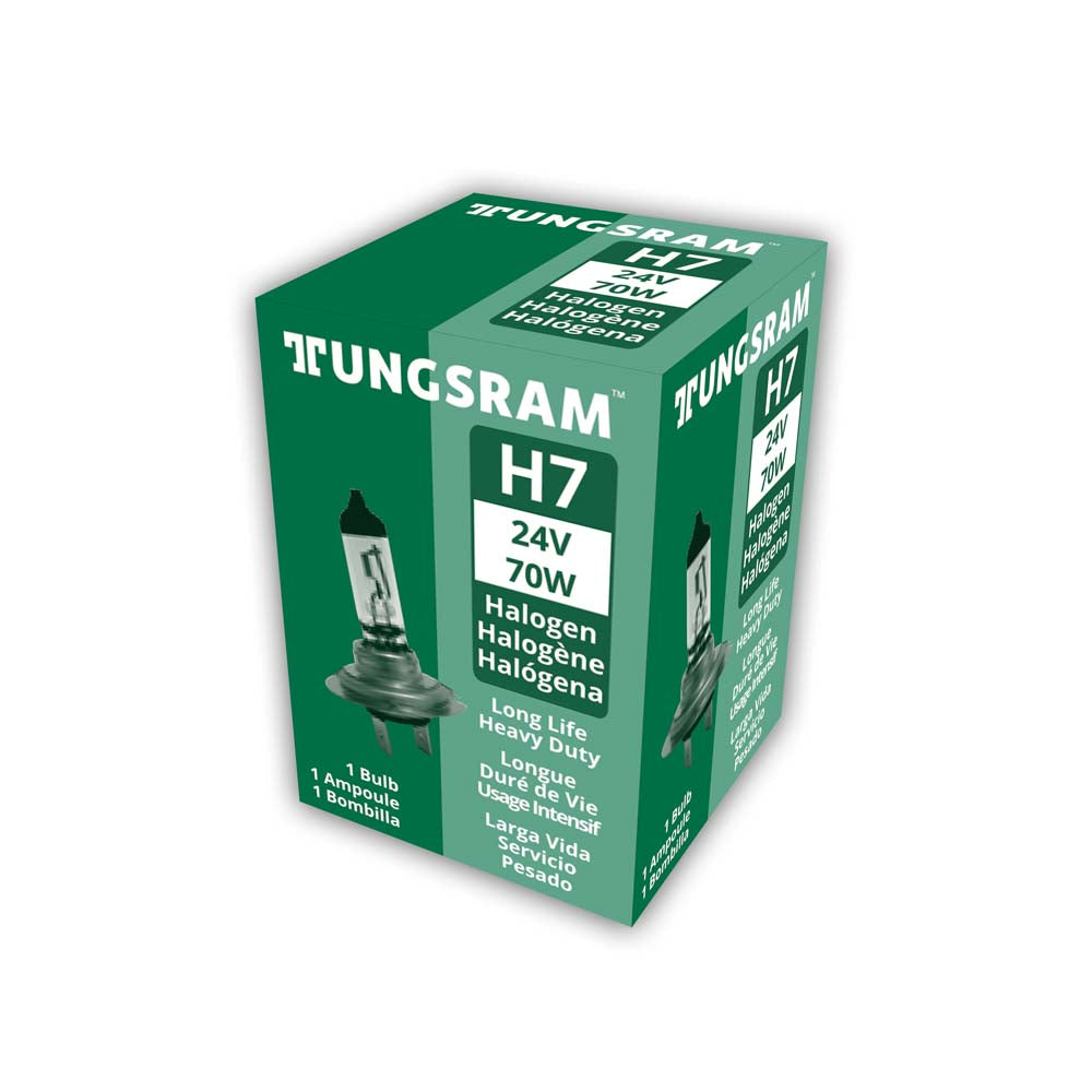Tungsram H7 24V HDLL UNIT Long Life 24V head lamps Automotive Bulb