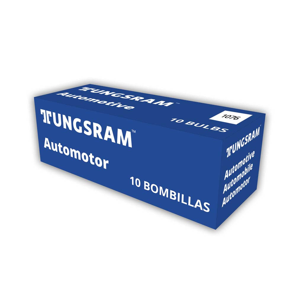 10PK - Tungsram 1076 Standard Miniatures Automotive Bulb