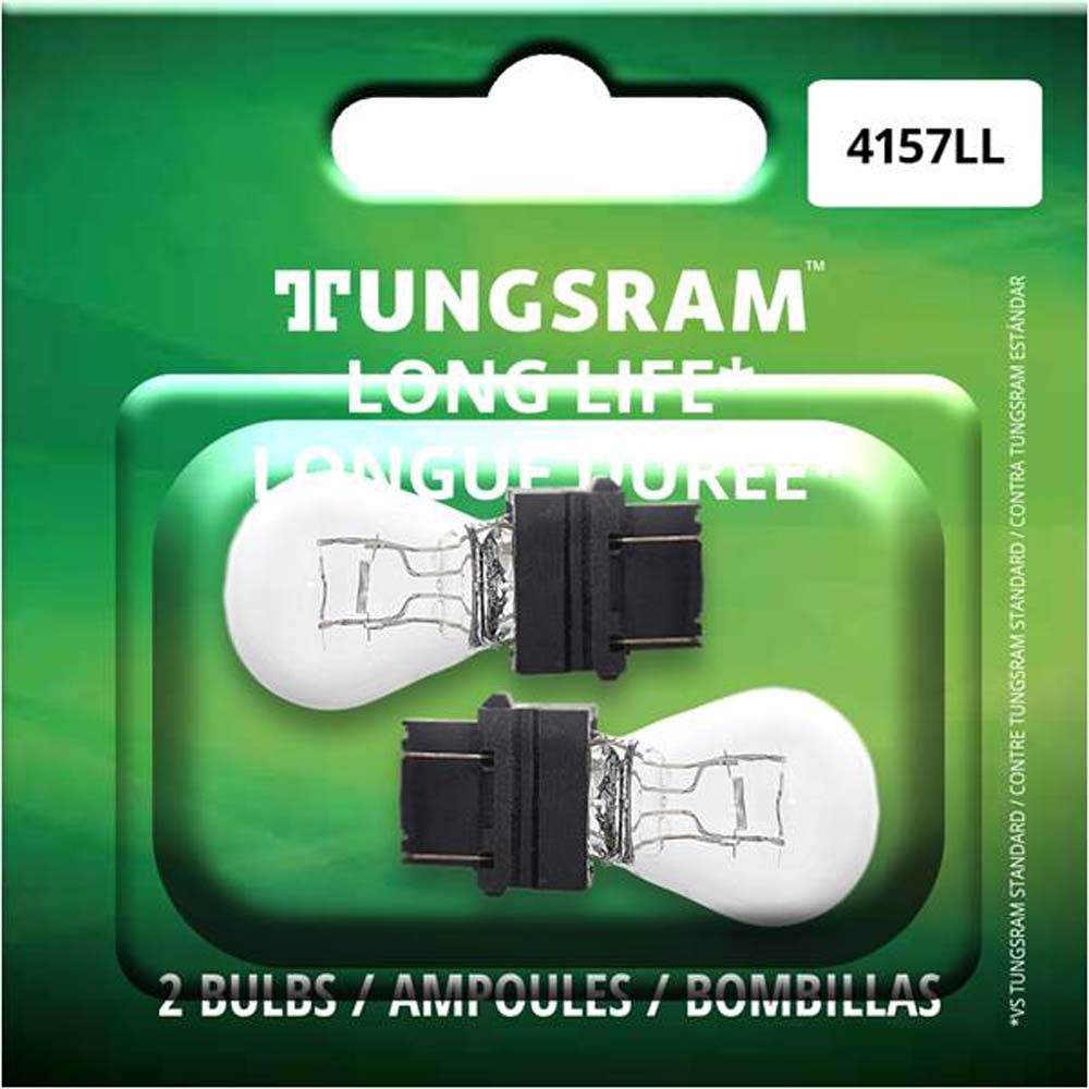 2PK - Tungsram 4157 LL Long Life Miniatures Automotive Bulb