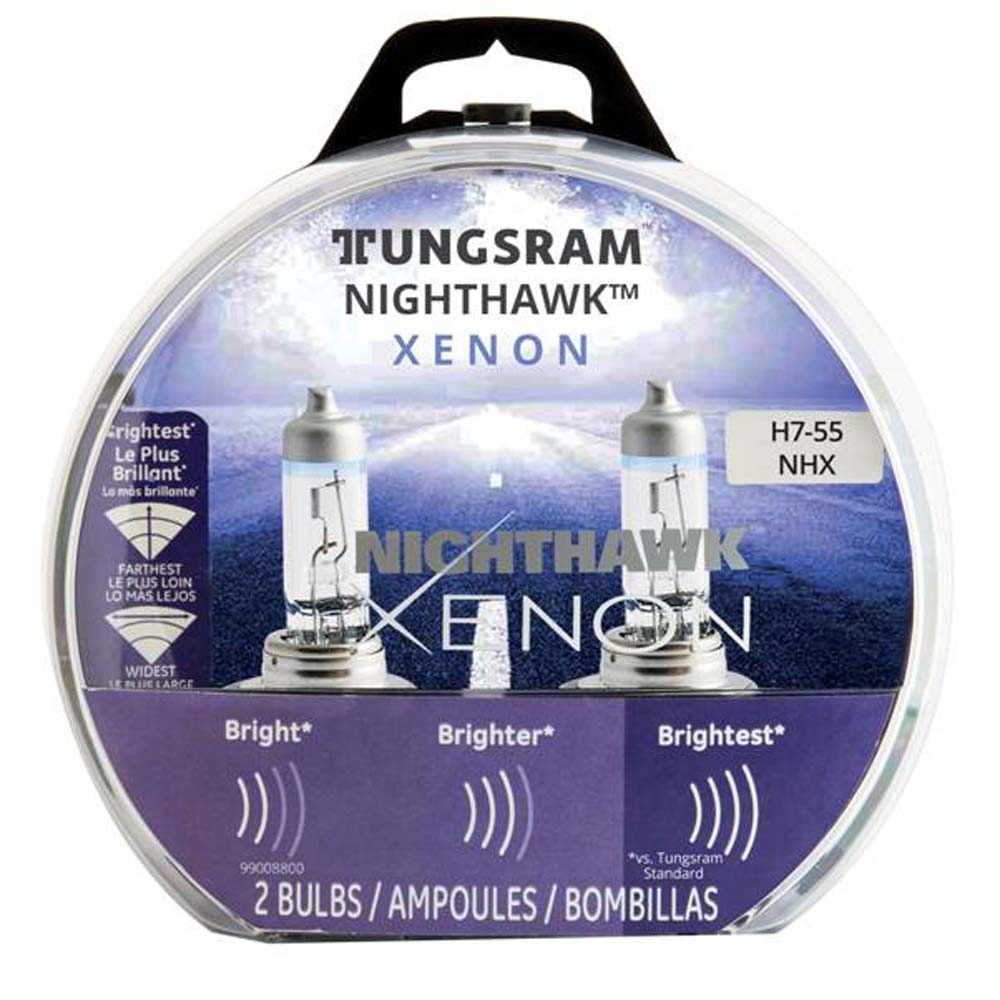 2Pk - Tungsram H7-55NH Nighthawk Xenon head lamps Automotive Bulb