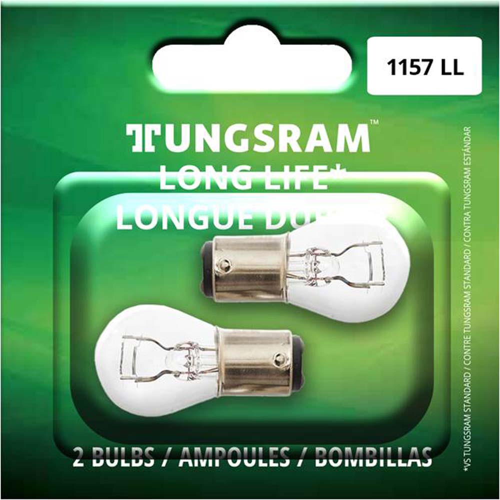 2Pk - Tungsram 1157LL Long Life Miniatures Automotive Bulb