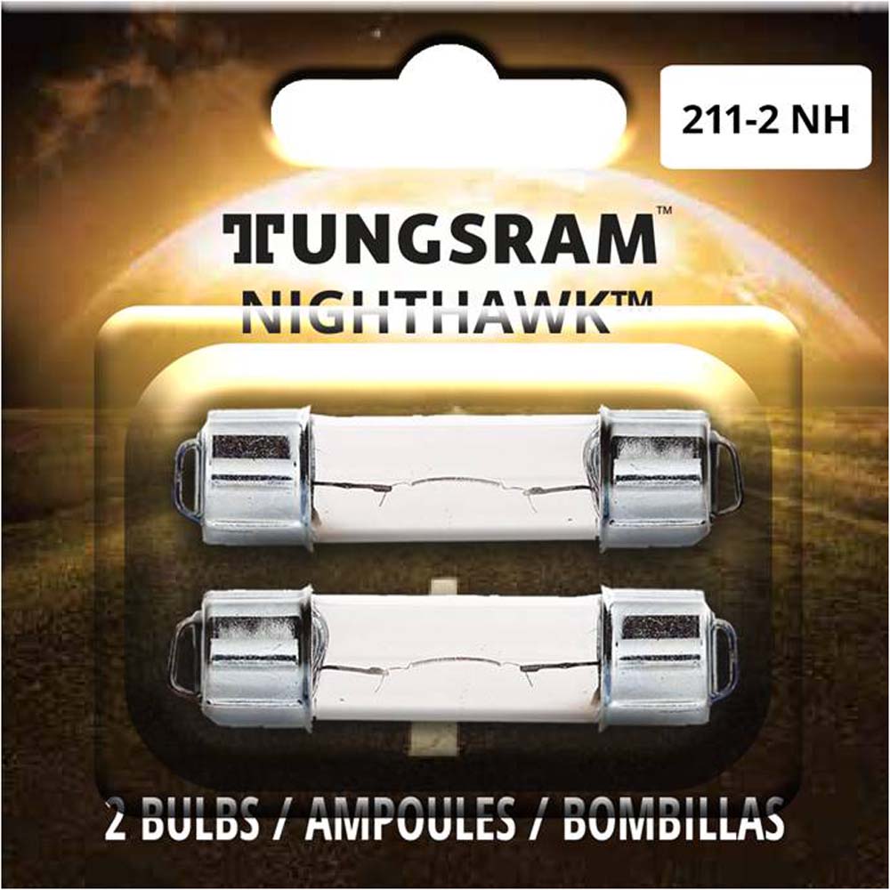 2Pk - Tungsram 211-2NH Nighthawk Miniatures Automotive Bulb