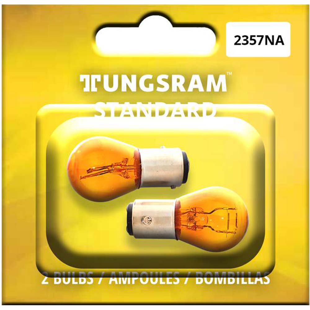 2Pk - Tungsram 2357NA Standard Miniatures Automotive Bulb