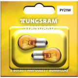 2Pk - Tungsram PY21W Standard Miniatures Automotive Bulb