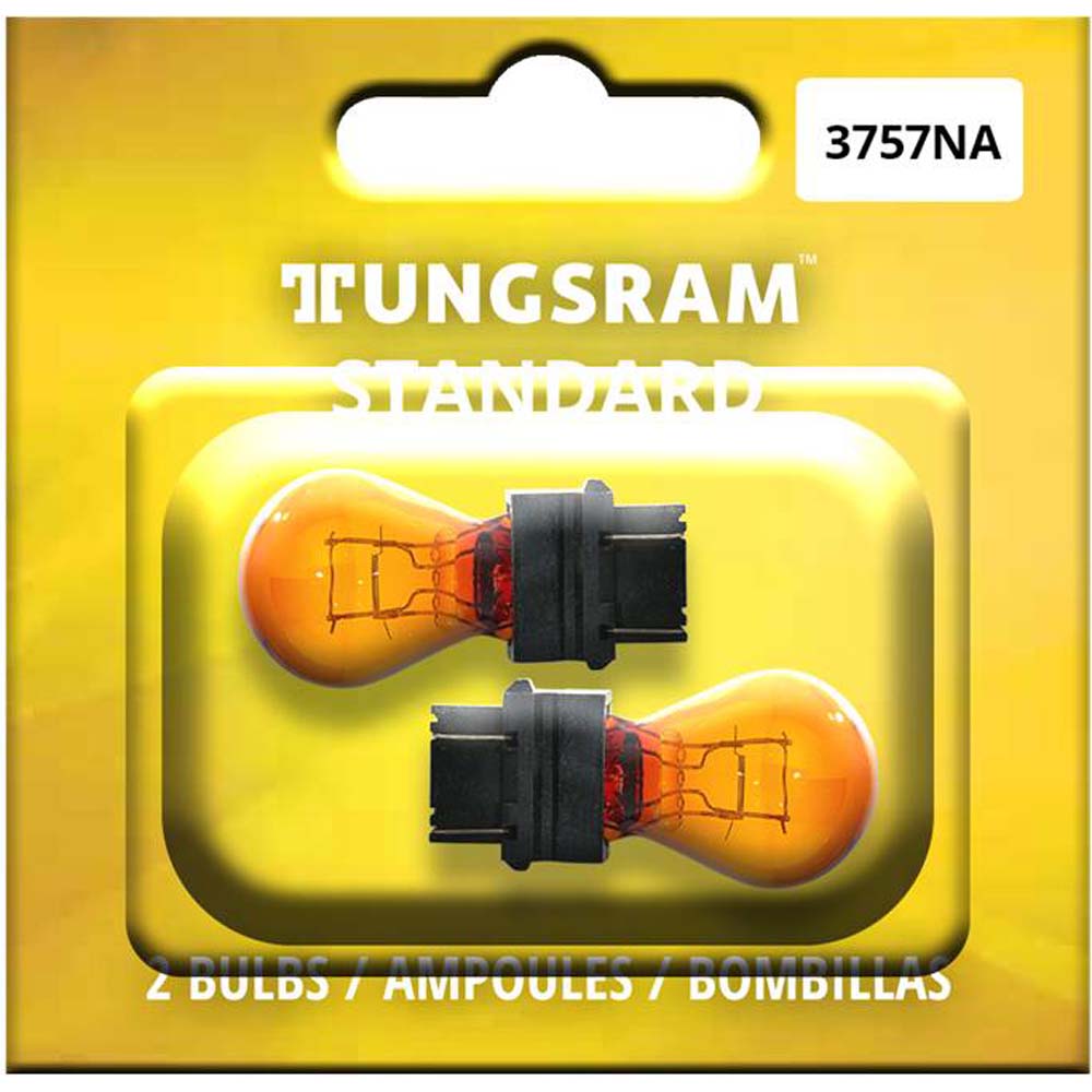 2Pk - Tungsram 3757NA Standard Miniatures Automotive Bulb
