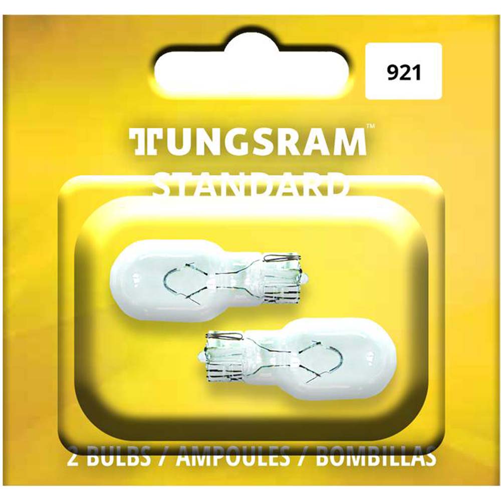 2Pk - Tungsram 921 Standard Miniatures Automotive Bulb