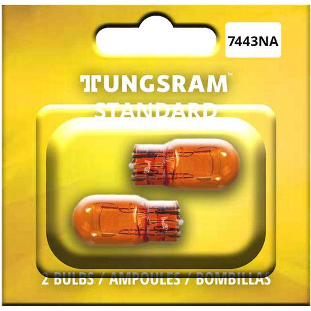 2Pk - Tungsram 7443NA Standard Miniatures Automotive Bulb