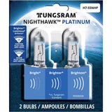 2Pk - Tungsram H7-55NHP Nighthawk Platinum head lamps Automotive Bulb