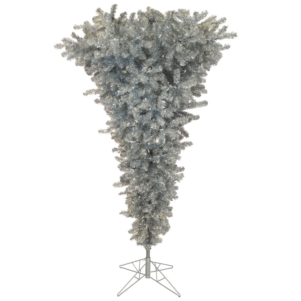 Vickerman 7.5 ft. x60 in. Silver Upside Down 500WmWh LED