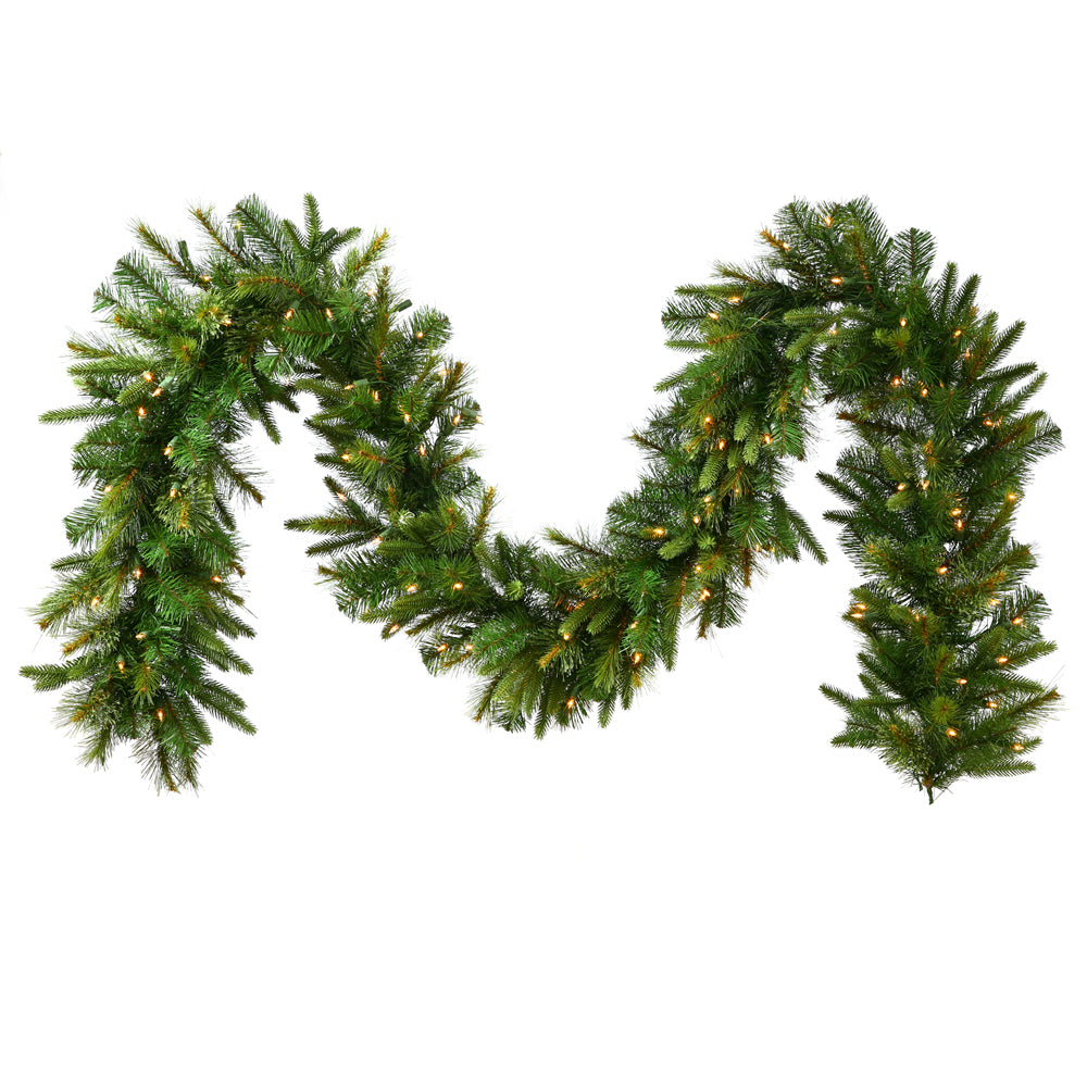 Vickerman 25 ft. x 18 in. Cashmere Garland LED 300Warm White