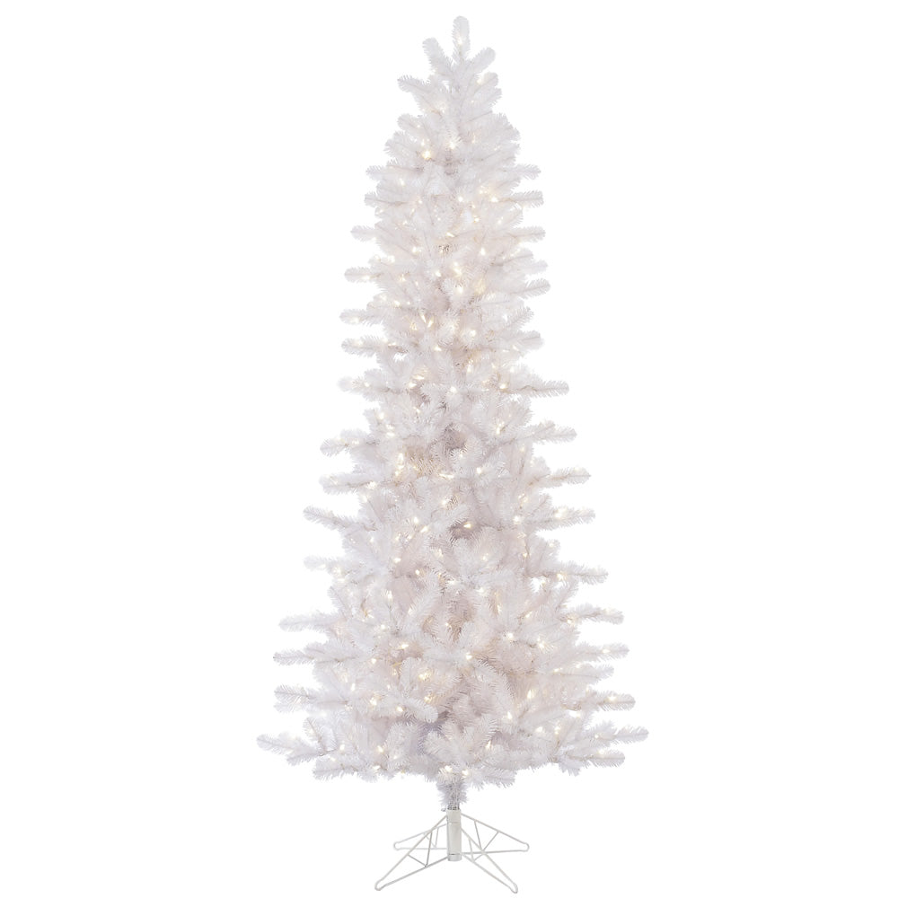 Vickerman 7.5 ft. Crystal White Pine Dura-Lit LED 1012 Tips Christmas Tree
