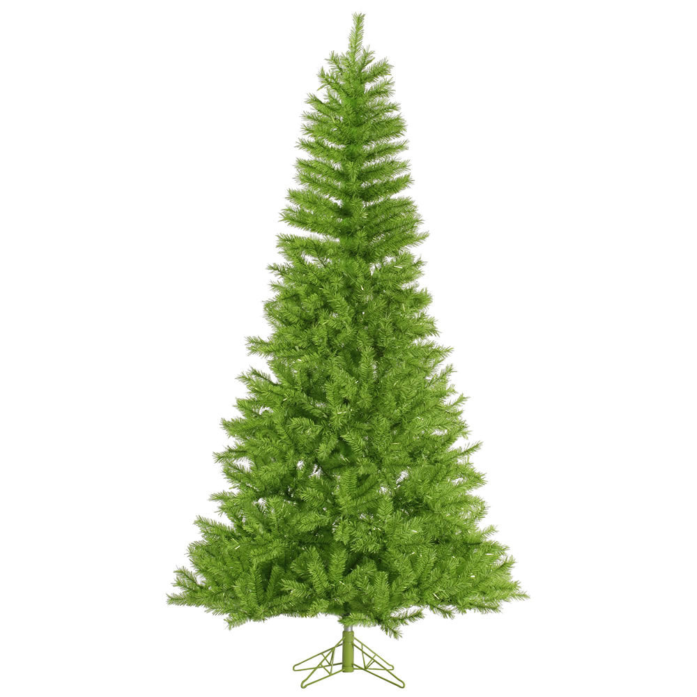 Vickerman 5.5 ft. Lime/Green Tinsel 489 Tips Christmas Tree