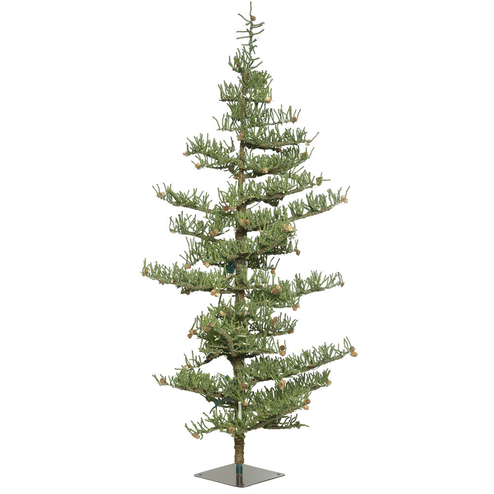 Vickerman 9' Crestview Pine Artificial Christmas Tree 300 Warm White LED Lights