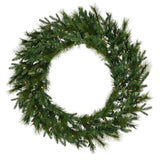 Vickerman Green 140 Tips Wreath - BulbAmerica