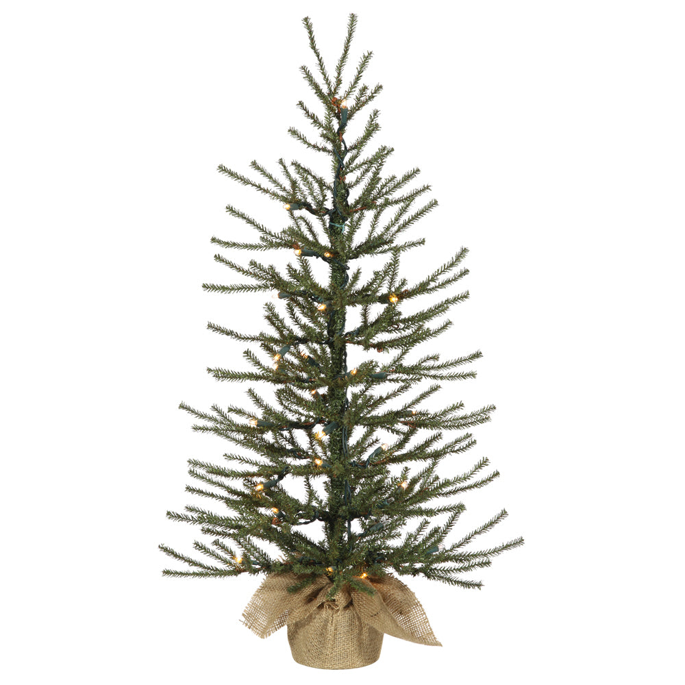 Vickerman 30" Angel Pine Artificial Christmas Tree - 35 Warm White LED Lights