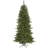 Vickerman 7Ft. Green 1001 Tips Christmas Tree 350 Multi-color Dura-Lit