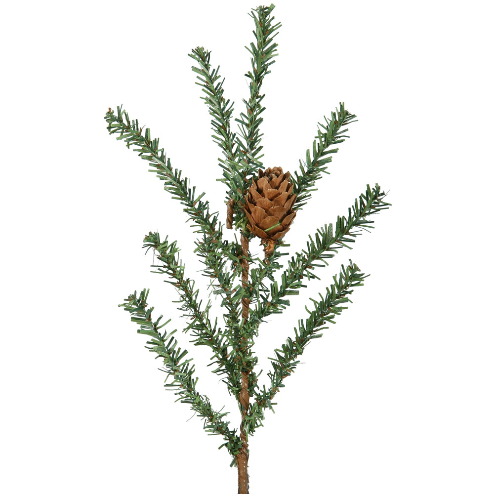 Vickerman 36" Carmel Pine Artificial Christmas Tree - 50 Warm White LED Lights