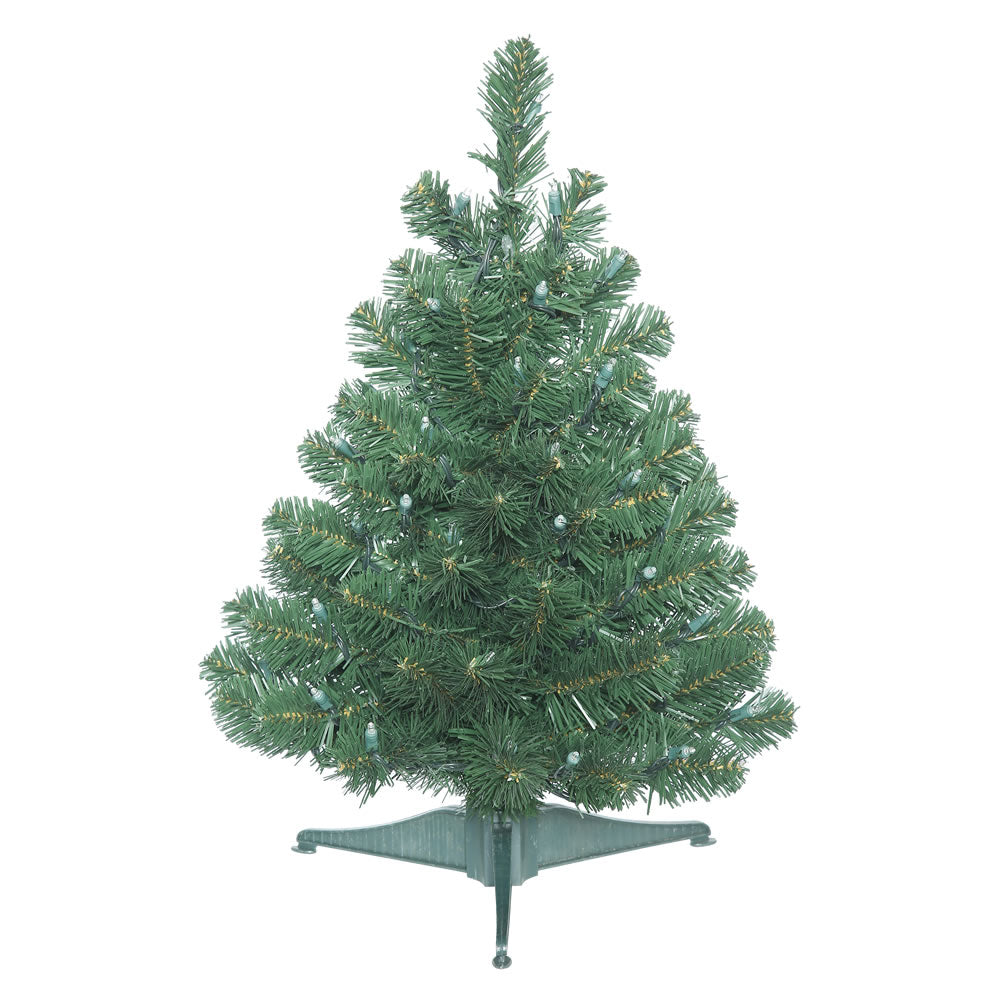 Vickerman 26" Unlit Oregon Fir Artificial Christmas Tree w/ Pull Down Branches