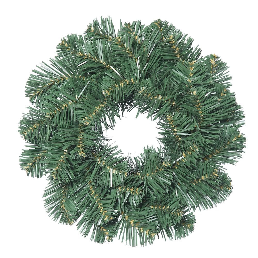 12" Unlit Oregon Fir Wreath 35 Tips