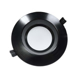 NICOR 6 inch Recessed Commercial LED Downlight, Black, 2700K