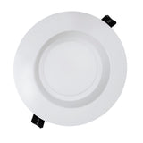 NICOR 6 in. White Commercial LED Recessed Downlight in 4000K