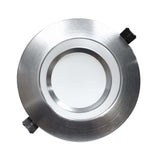 NICOR 6 inch Recessed High-Output LED Downlight, Nickel, 2700K
