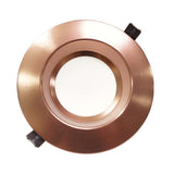 NICOR 6 inch Recessed High-Output LED Downlight, Aged Copper, 3500K