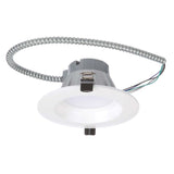 NICOR 6 inch Recessed High-Output LED Downlight, White, 3500K