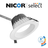 Nicor CLR-Select 6-inch White Commercial Canless LED Downlight Kit_3